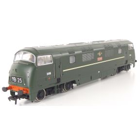 Bachmann 32-052-SH OO Gauge Class 42 Warship D816 'Eclipse' BR Green