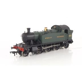 Bachmann 32-136-SH OO Gauge GW Prairie 2-6-2 5555 GW Green Great Western