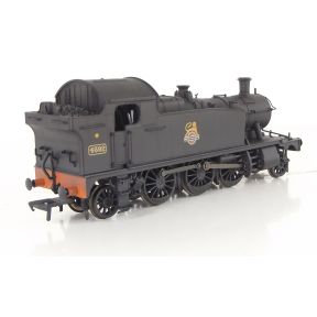 Bachmann 32-137A-SH OO Gauge GW 2-6-2 Prairie Tank 4592 BR Black Early Crest Weathered