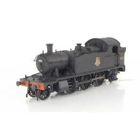 Bachmann 32-137A-SH OO Gauge GW 2-6-2 Prairie Tank 4592 BR Black Early Crest Weathered
