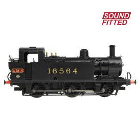 Bachmann 32-227CSF OO Gauge LMS Fowler 3F 0-6-0 Jinty 16564 LMS Black DCC Sound Fitted