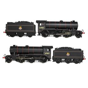 Bachmann 32-276A OO Gauge LNER K3 2-6-0 61985 BR Lined Black Early Crest