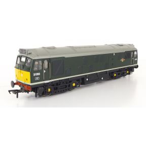 Bachmann 32-330DS-SH OO Gauge Class 25 D5183 BR Green Small Yellow Panels DCC Sound Fitted