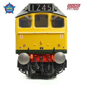 Bachmann 32-334SF OO Gauge Class 25/3 D7672 'Tamworth Castle' BR Two Tone Green Full Yellow Ends DCC Sound Fitted