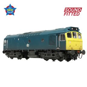 Bachmann 32-346SF OO Gauge Class 25/2 25106 BR Blue Weathered DCC Sound Fitted