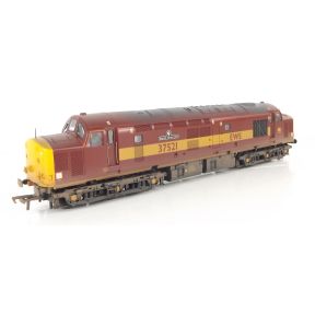 Bachmann 32-381R-SH OO Gauge Class 37 37521 'English China Clays' EWS Weathered DCC Sound Fitted