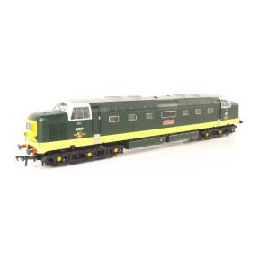 Bachmann 32-529-SH OO Gauge Class 55 Deltic D9017 'The Durham Light Infantry' BR Green Small Yellow Panels