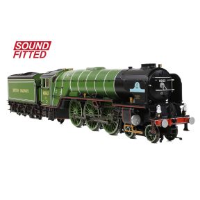 Bachmann 32-550ESF OO Gauge LNER Peppercorn A1 4-6-2 60163 'Tornado' BR Apple Green British Railways DCC Sound Fitted