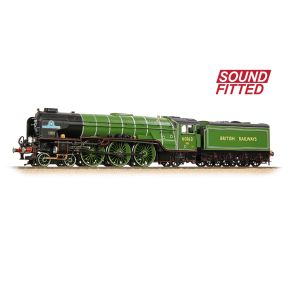 Bachmann 32-550ESF OO Gauge LNER Peppercorn A1 4-6-2 60163 'Tornado' BR Apple Green British Railways DCC Sound Fitted