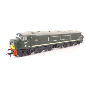 Bachmann 32-679DS-SH OO Gauge Class 45 Peak D27 BR Green Small Yellow Panel DCC Sound Removed