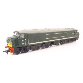 Bachmann 32-679DS-SH OO Gauge Class 45 Peak D27 BR Green Small Yellow Panel DCC Sound Removed