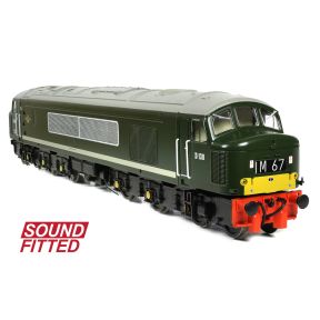 Bachmann 32-702ASF OO Gauge Class 46 D138 BR Green Small Yellow Panels DCC Sound Fitted
