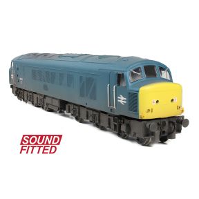 Bachmann 32-704SF OO Gauge Class 46 46045 BR Blue Sealed Beam Headlights Weathered DCC Sound Fitted