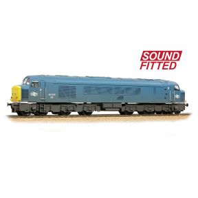 Bachmann 32-704SF OO Gauge Class 46 46045 BR Blue Sealed Beam Headlights Weathered DCC Sound Fitted