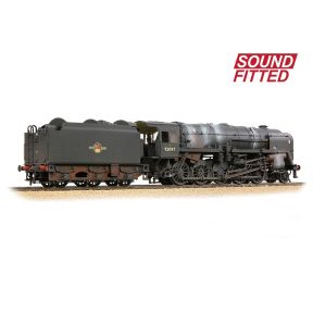 Bachmann 32-862ASF OO Gauge BR 9F 2-10-0 92097 Tyne Dock BR Black Late Crest BR1B Tender Weathered DCC Sound Fitted