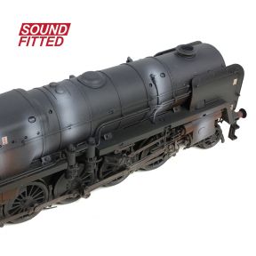 Bachmann 32-862ASF OO Gauge BR 9F 2-10-0 92097 Tyne Dock BR Black Late Crest BR1B Tender Weathered DCC Sound Fitted