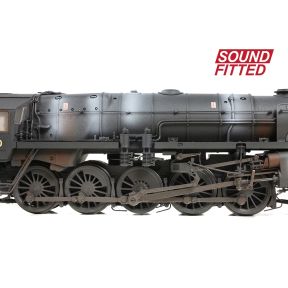 Bachmann 32-862SF OO Gauge BR 9F 2-10-0 92060 Tyne Dock BR Black Late Crest  BR1B Tender Weathered DCC Sound Fitted