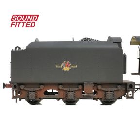 Bachmann 32-862SF OO Gauge BR 9F 2-10-0 92060 Tyne Dock BR Black Late Crest  BR1B Tender Weathered DCC Sound Fitted