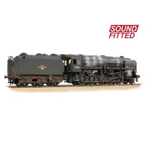 Bachmann 32-862SF OO Gauge BR 9F 2-10-0 92060 Tyne Dock BR Black Late Crest  BR1B Tender Weathered DCC Sound Fitted