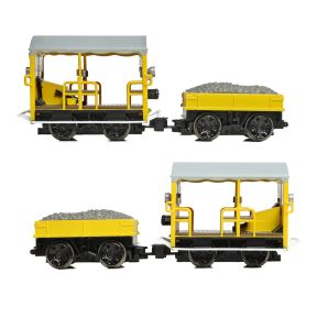 Bachmann 32-993A OO Gauge Wickham Type 27 Trolley Car BR Departmental Yellow Wasp Stripes