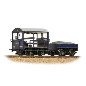 Bachmann 32-995 OO Gauge Wickham Type 27 Trolley Car WD9033 LMR Blue