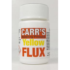 Carrs C1026 Yellow Flux 50ml (Whitemetal Brass Nickel Silver & Pewter)