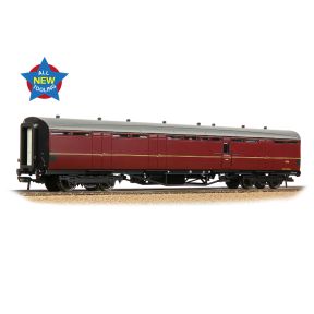 Bachmann 34-362A OO Gauge LNER Thompson Full Brake E19E BR Maroon