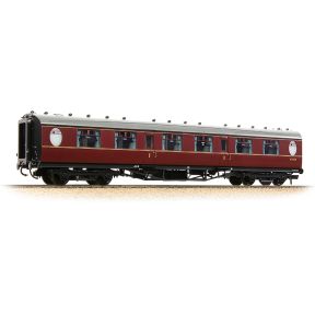 Bachmann 34-487A OO Gauge LNER Thompson First Corridor Coach BR Maroon