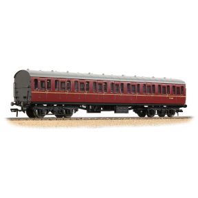 Bachmann 34-604D OO Gauge BR Mk1 57ft Suburban S Second Class Coach BR Maroon W46135