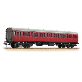 Bachmann 34-608A OO Gauge BR Mk1 57ft Suburban S Second Coach BR Crimson M46095