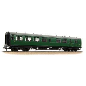Bachmann 34-726A OO Gauge SR Bulleid Brake Second Semi-Open Coach 10 Inch Vents BR (SR) Green S4323S