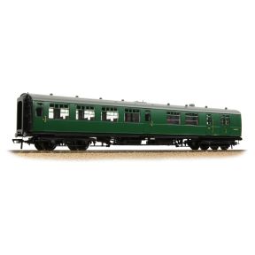 Bachmann 34-726B OO Gauge SR Bulleid Brake Second Semi-Open Coach 10 Inch Vents BR (SR) Green S4324S