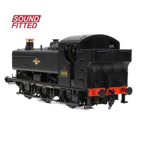 Bachmann 35-027ASF OO Gauge GWR 94XX Pannier Tank 9463 BR Black Late Crest DCC Sound Fitted