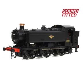 Bachmann 35-027ASF OO Gauge GWR 94XX Pannier Tank 9463 BR Black Late Crest DCC Sound Fitted