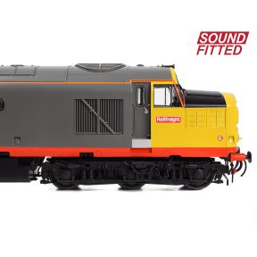 Bachmann 35-305SF OO Gauge Class 37/0 37371 BR Railfeight Red Stripe Centre Headcode DCC Sound