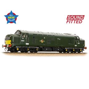 Bachmann 35-306SF OO Gauge Class 37/0 D6829 BR Green Small Yellow Panels Centre Headcode DCC Sound Fitted