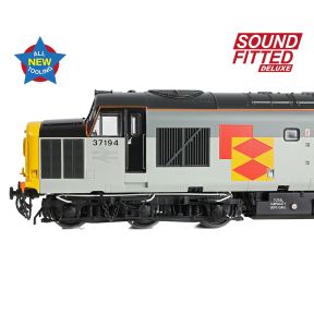 Bachmann 35-307SFX OO Gauge Class 37/0 37194 'British International Freight Association' BR Railfreight Centre Headcode DCC Sound Deluxe