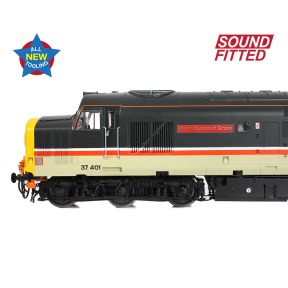 Bachmann 35-336SF OO Gauge Class 37/4 37401 'Mary Queen of Scots' BR Intercity Mainline DCC Sound Fitted