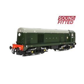 Bachmann 35-352ASF OO Gauge Class 20 D8102 BR Green Disc Headcode & Tablet Catcher DCC Sound Fitted