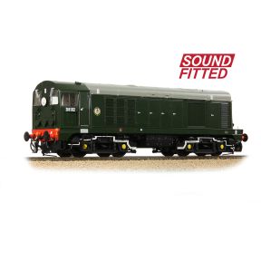 Bachmann 35-352ASF OO Gauge Class 20 D8102 BR Green Disc Headcode & Tablet Catcher DCC Sound Fitted