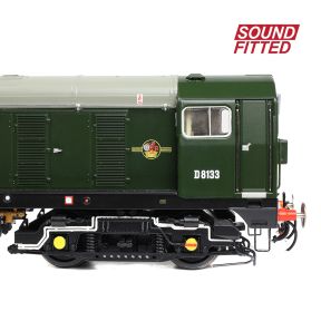 Bachmann 35-353SF OO Gauge Class 20/0 D8133 BR Green Small Yellow Panels Headcode Boxes DCC Sound Fitted