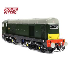 Bachmann 35-353SF OO Gauge Class 20/0 D8133 BR Green Small Yellow Panels Headcode Boxes DCC Sound Fitted