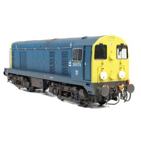 Bachmann 35-356 OO Gauge Class 20/0 20072 BR Blue Disc Headcode Weathered