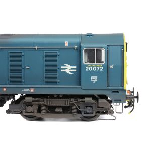 Bachmann 35-356 OO Gauge Class 20/0 20072 BR Blue Disc Headcode Weathered