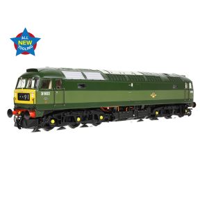 Bachmann 35-410A OO Gauge Class 47 D1922 BR Green Small Yellow Panels
