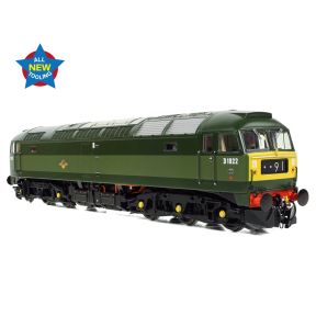 Bachmann 35-410A OO Gauge Class 47 D1922 BR Green Small Yellow Panels