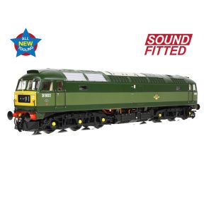 Bachmann 35-410ASF OO Gauge Class 47 D1922 BR Green Small Yellow Panels DCC Sound Fitted