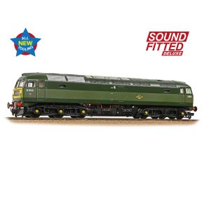 Bachmann 35-410ASFX OO Gauge Class 47 D1922 BR Green Small Yellow Panels DCC Sound Fitted Deluxe