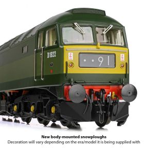 Bachmann 35-410B OO Gauge Class 47 D1940 BR Green Small Yellow Panels