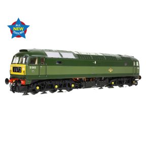 Bachmann 35-410B OO Gauge Class 47 D1940 BR Green Small Yellow Panels